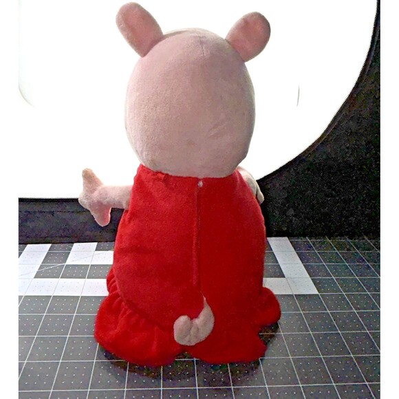 Vtg 2003 Peppa Pig Talking Plush 12" Doll Stuffed Animal Tested Works - Picture 15 of 16